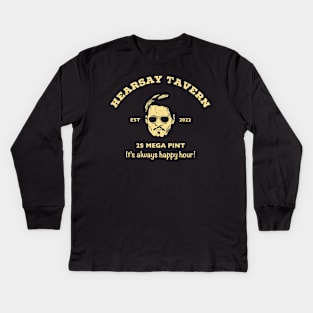 hearsay tavern Kids Long Sleeve T-Shirt